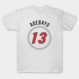 Adebayo Name and Number T-Shirt